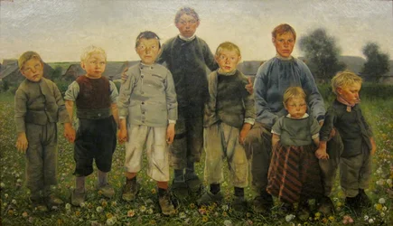 Die Jungen aus der Serie Die Altersstufen des Bauern